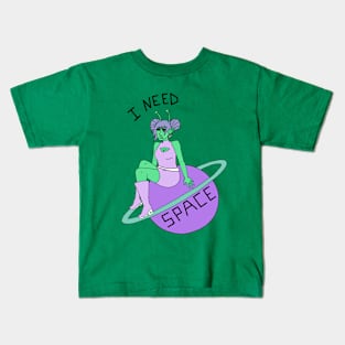 I Need Space Kids T-Shirt